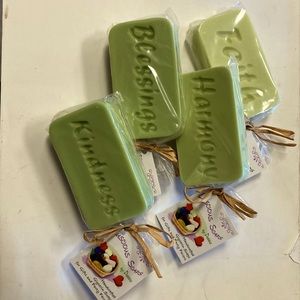 Glycerin Soap - Vegetable Based in Molded Designs.